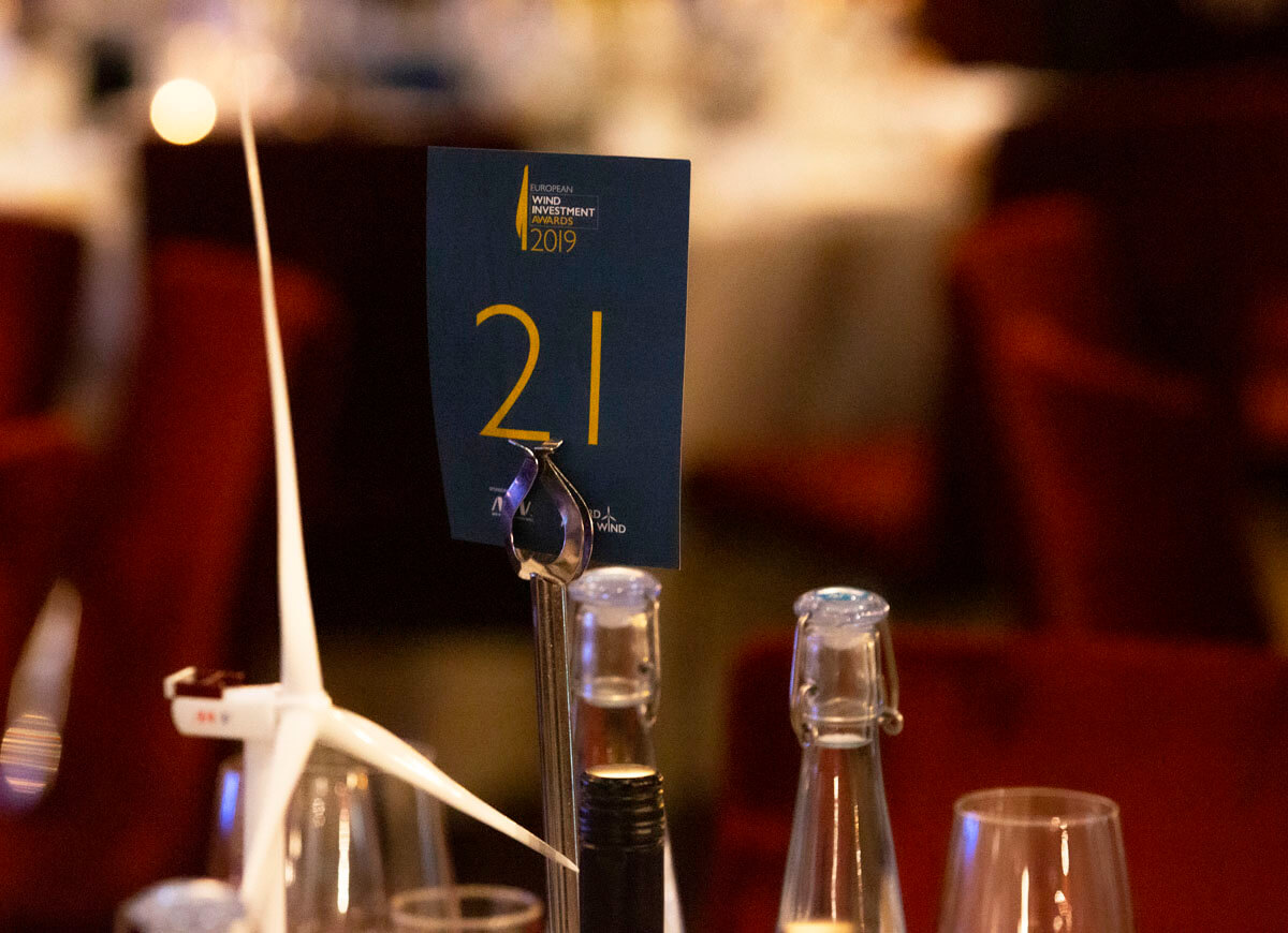 European Wind Investment Awards 2019 - Hosted by Tamarindo