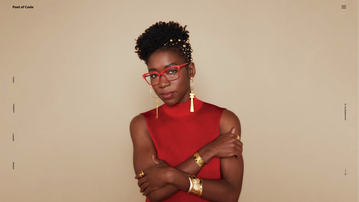 7 Software Experts You Need to Watch in 2025 - Dr. Joy Buolamwini – AI Bias Researcher