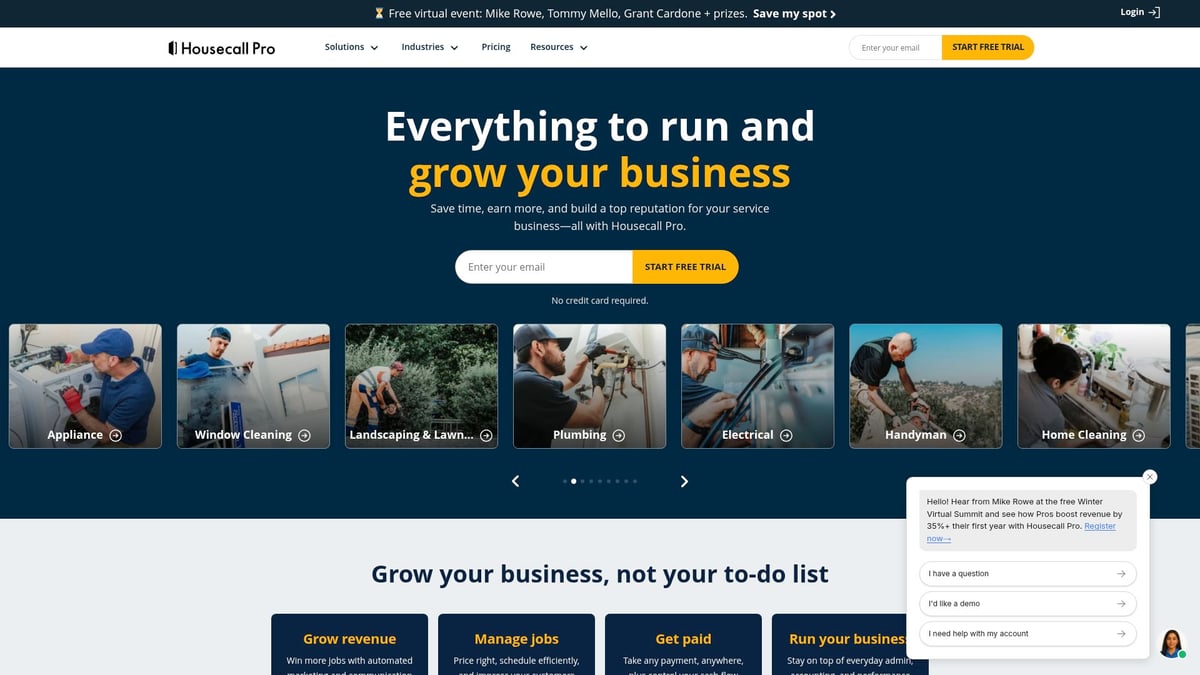 7 Essential Plumbing Business Automation Software Picks for 2026 - Housecall Pro