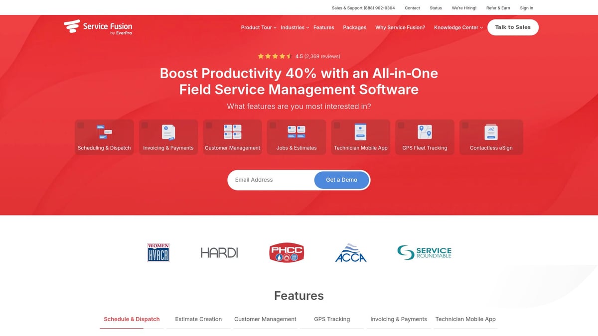 7 Essential Plumbing Business Automation Software Picks for 2026 - Service Fusion