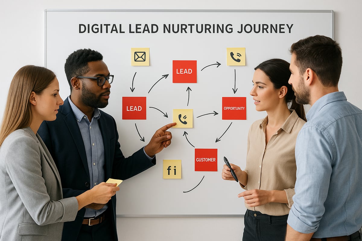 The Five Key Steps of an Effective Lead Nurturing Program