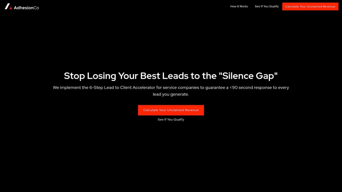 Automate IT Software Guide: Streamline Your Workflow in 2026 - Adhesion Co.: Automating Lead Management for Service Businesses