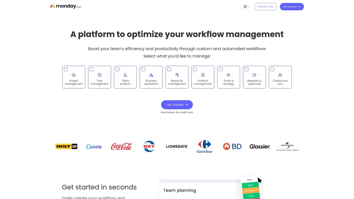 Top 10 Workflow Automation Software Picks for 2026 - Monday.com