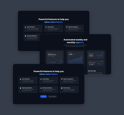 60+ Sections - Dataplus X Webflow Template
