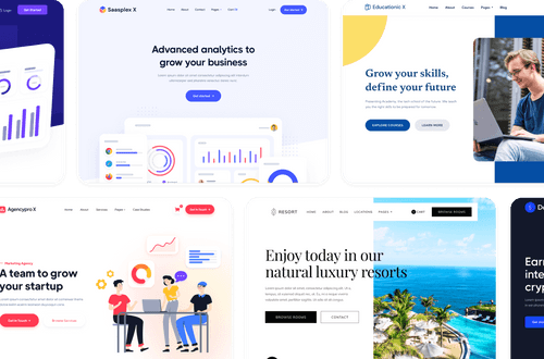 Browse All Templates - Dataplus X Webflow Template