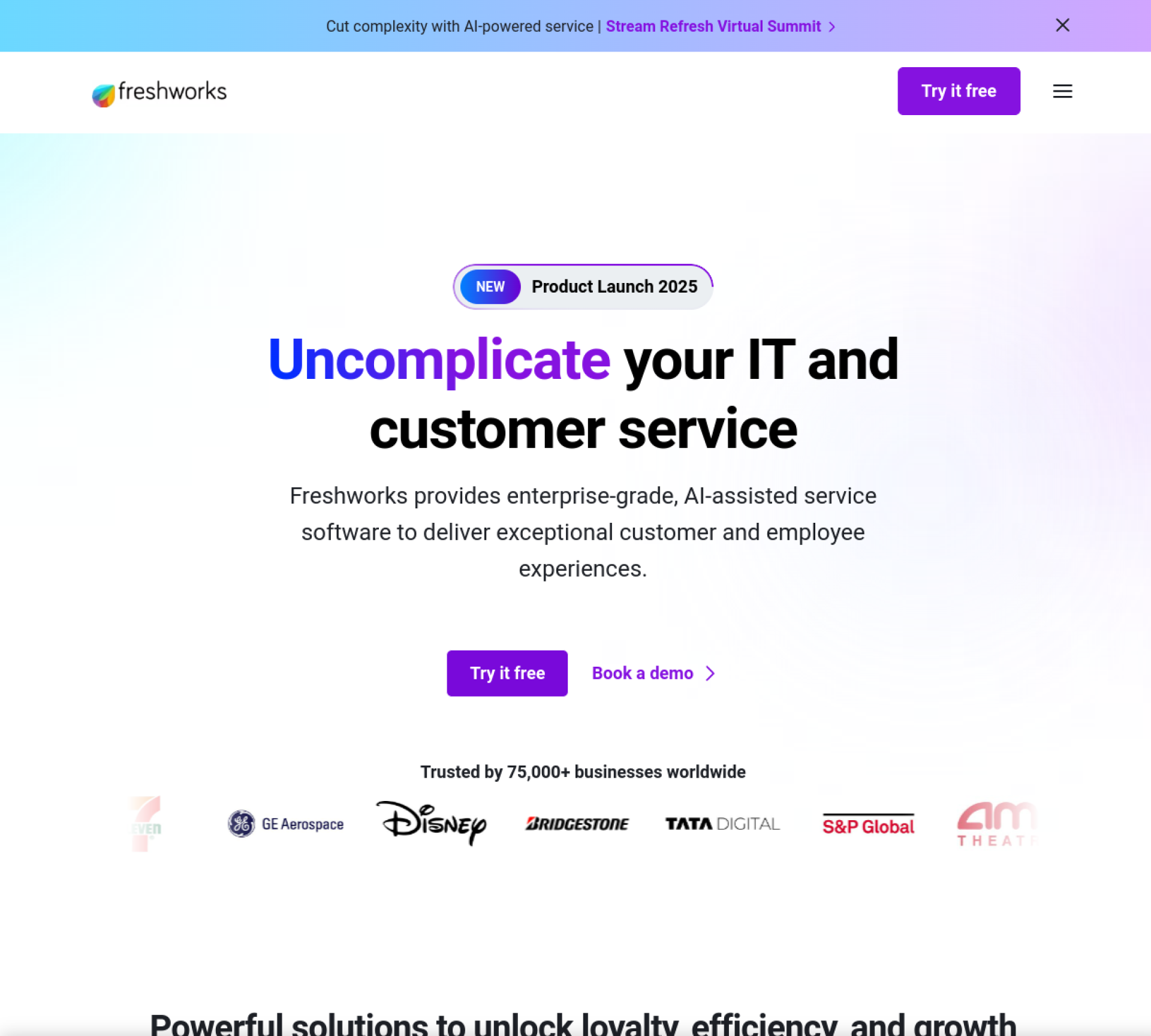 Freshchat screenshot