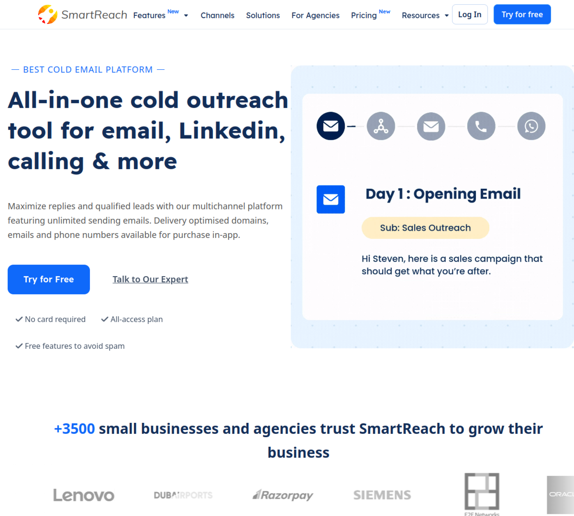 SmartReach AI screenshot