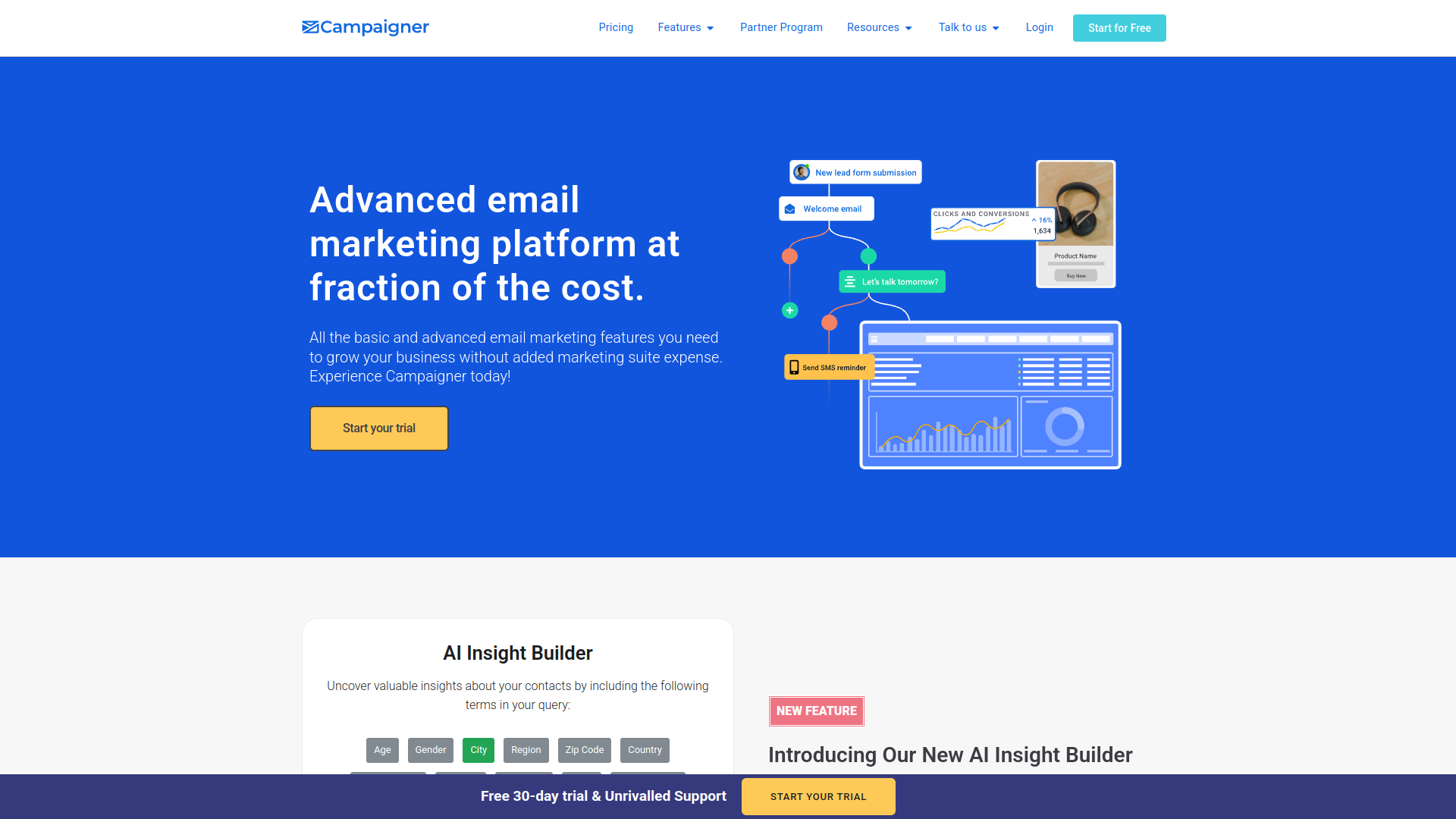 Campaigner screenshot