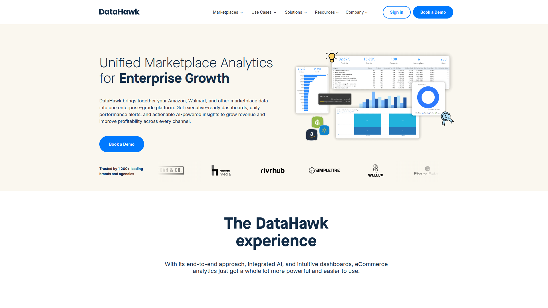 DataHawk screenshot