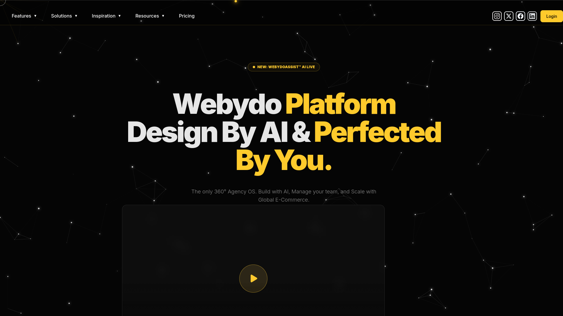 Webydo screenshot