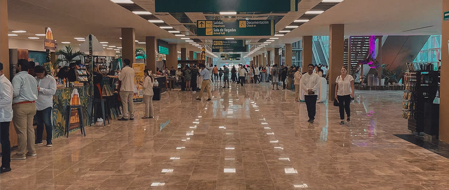 tulum airport terminal amenities