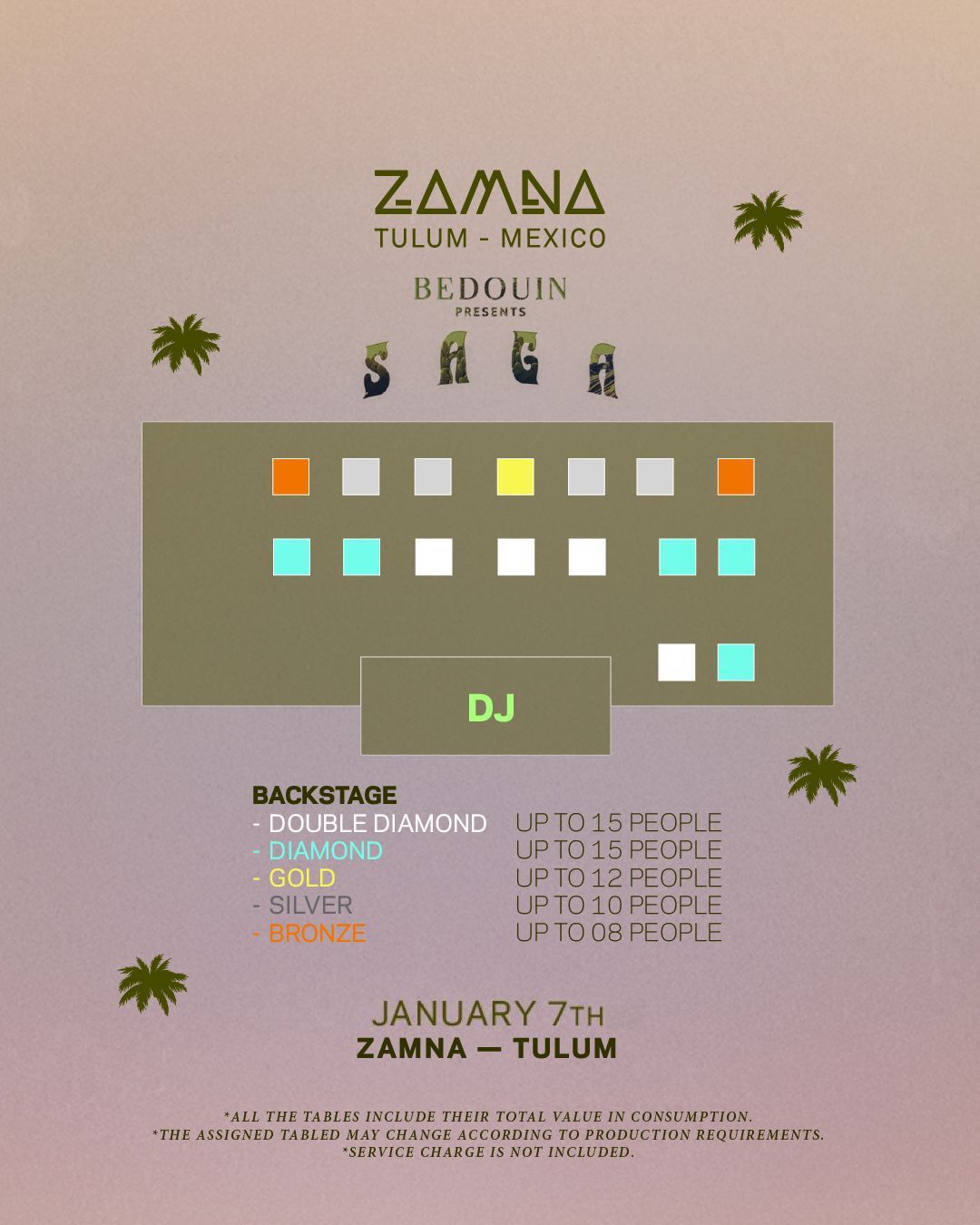 bedouin zamna tables