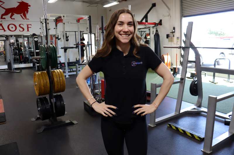 Coach Emily, CES Prenatal/Postpartum Certified, prenatal strength training coach at Hideout Fitness in Newport Beach, Orange County