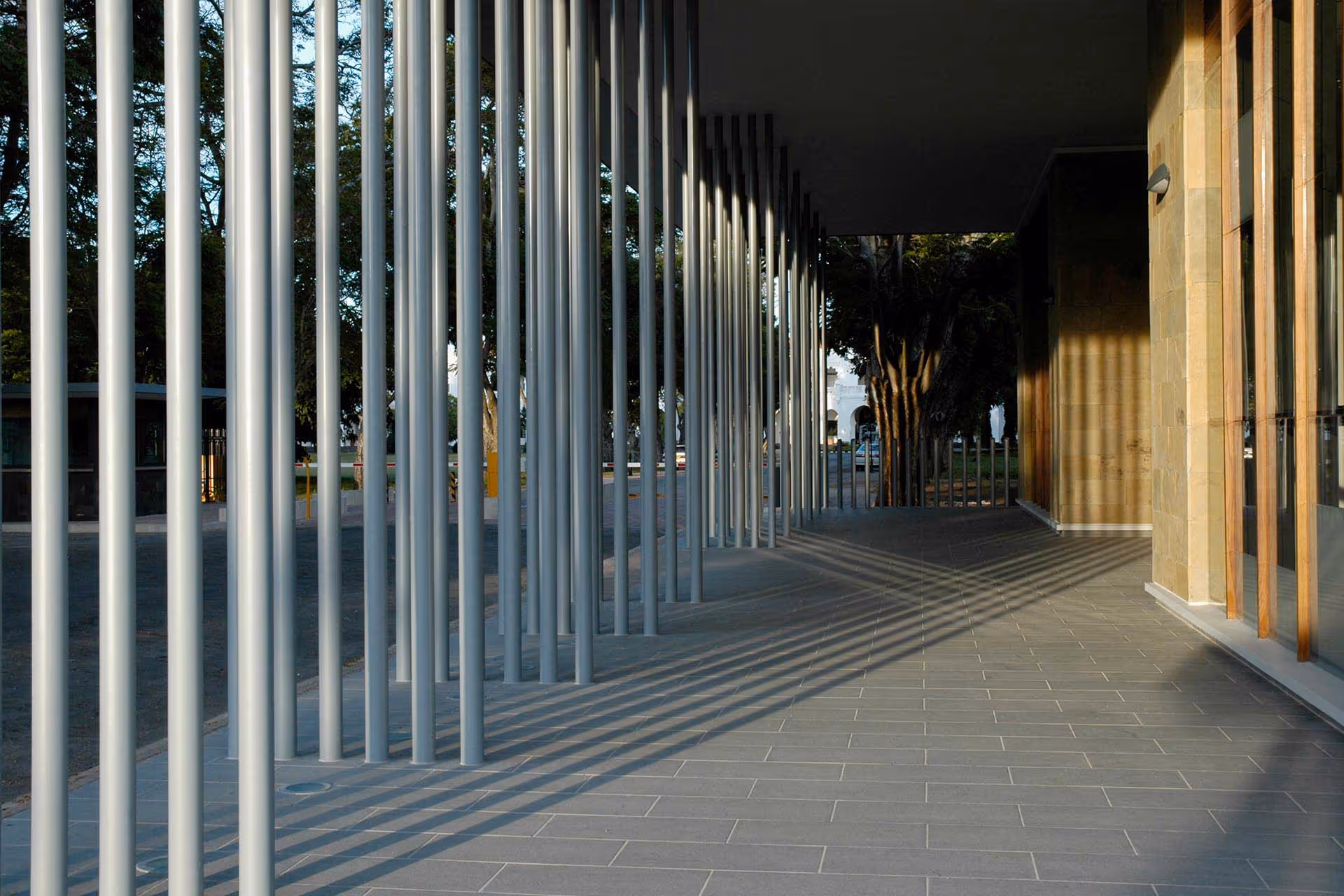 Columns Outside