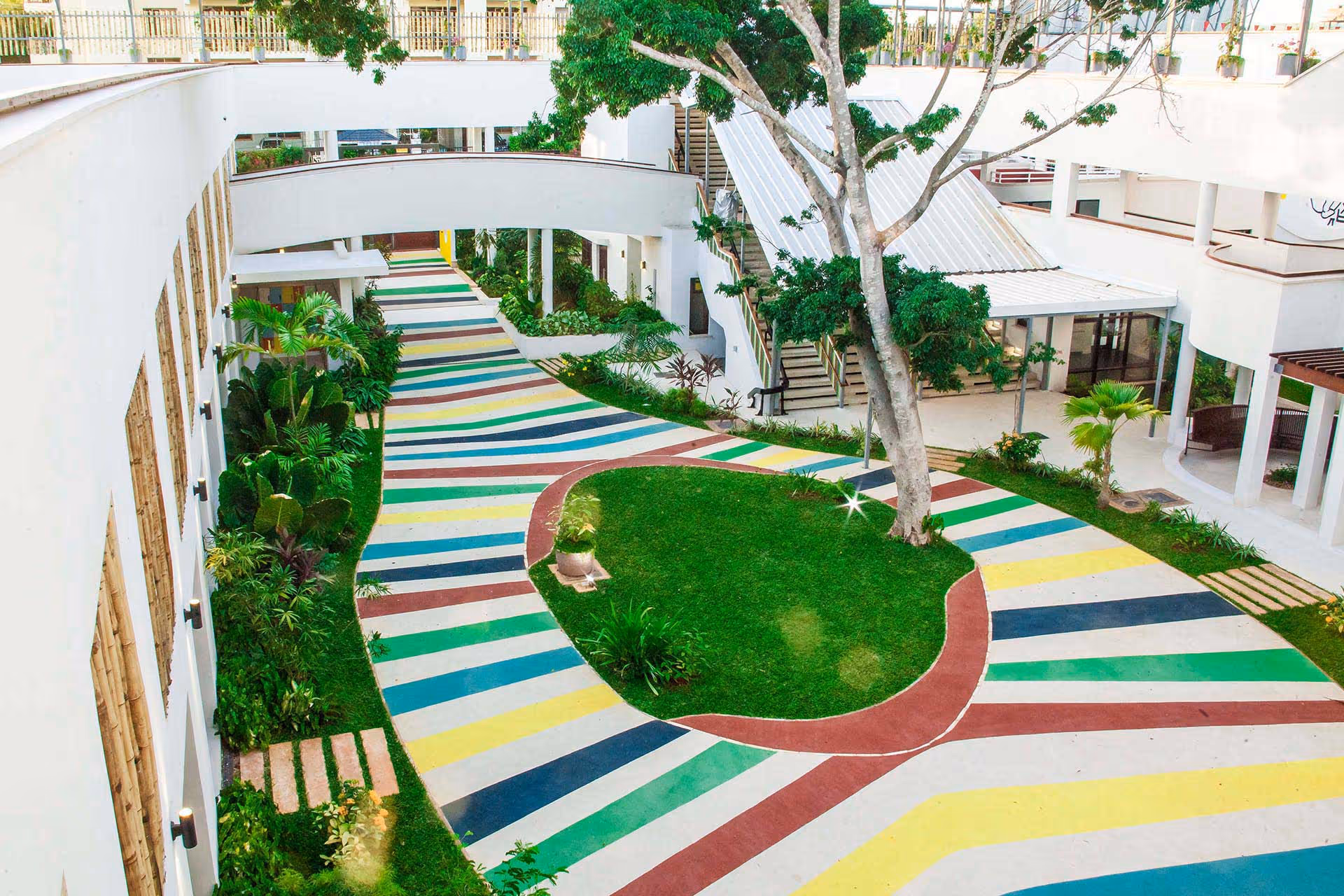 Court Yard Top-view