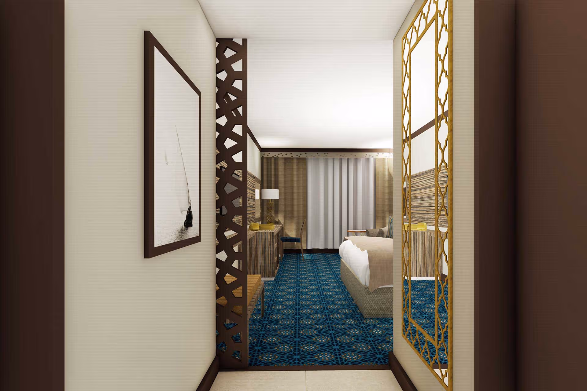 Serena Bedroom Entrance