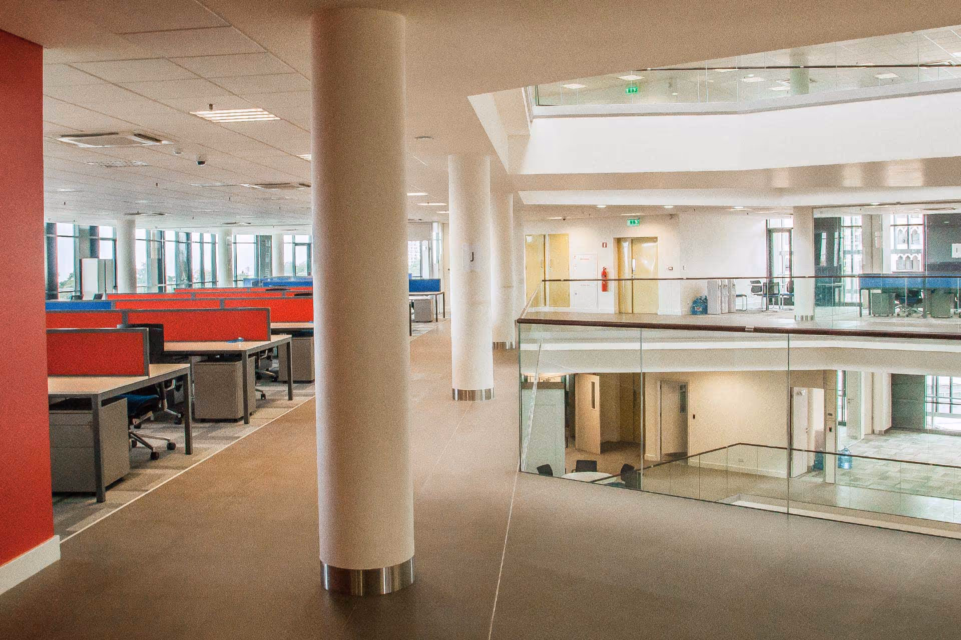Open plan office