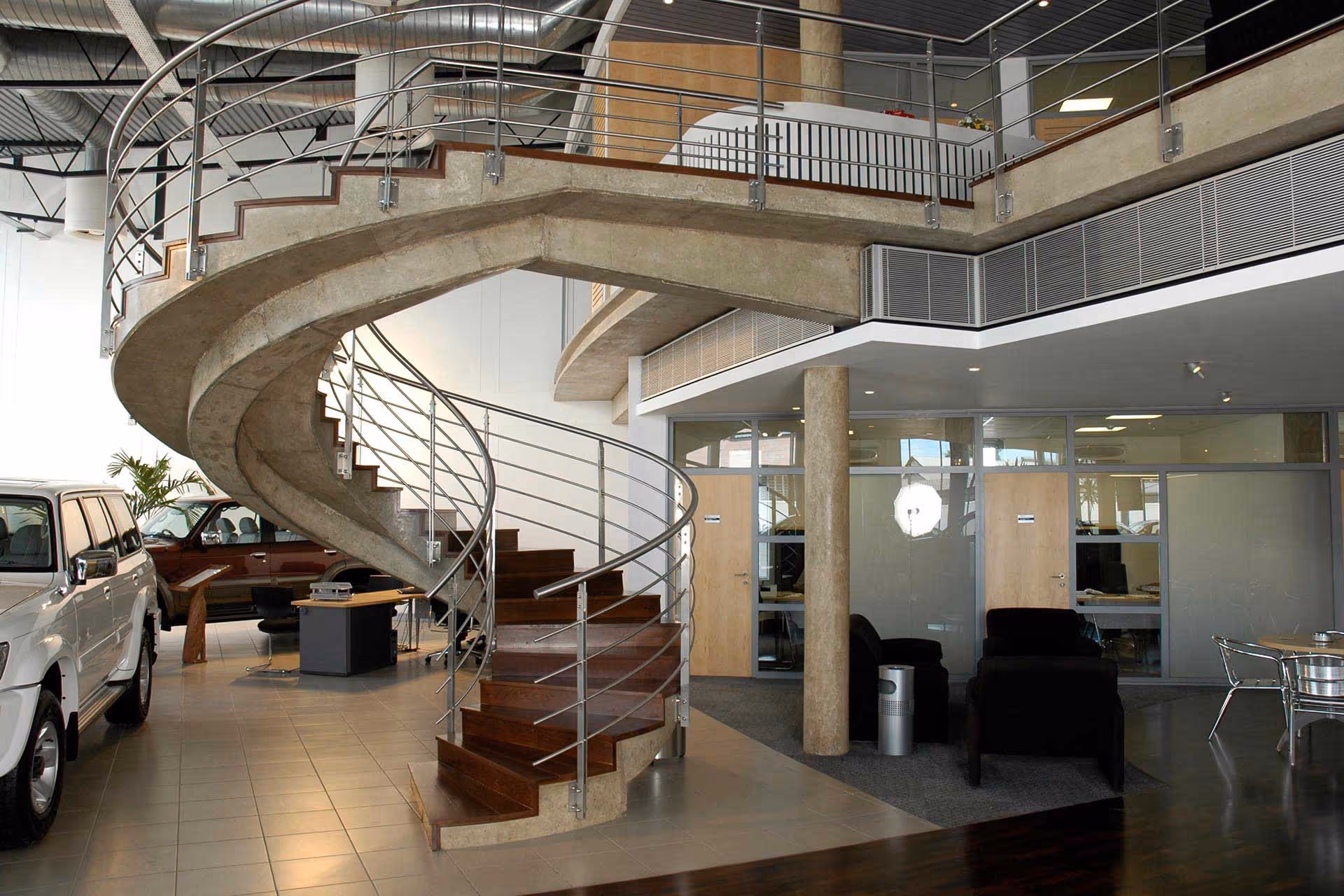 Spiral stairs
