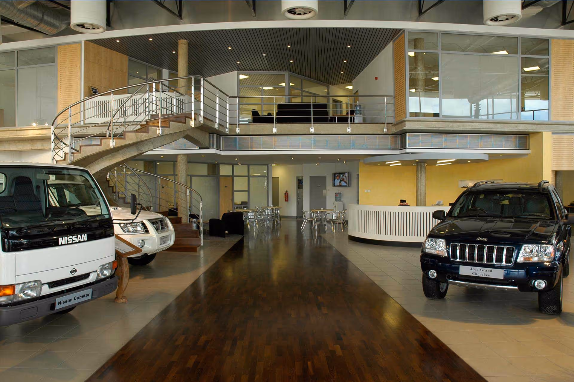 Interior landing