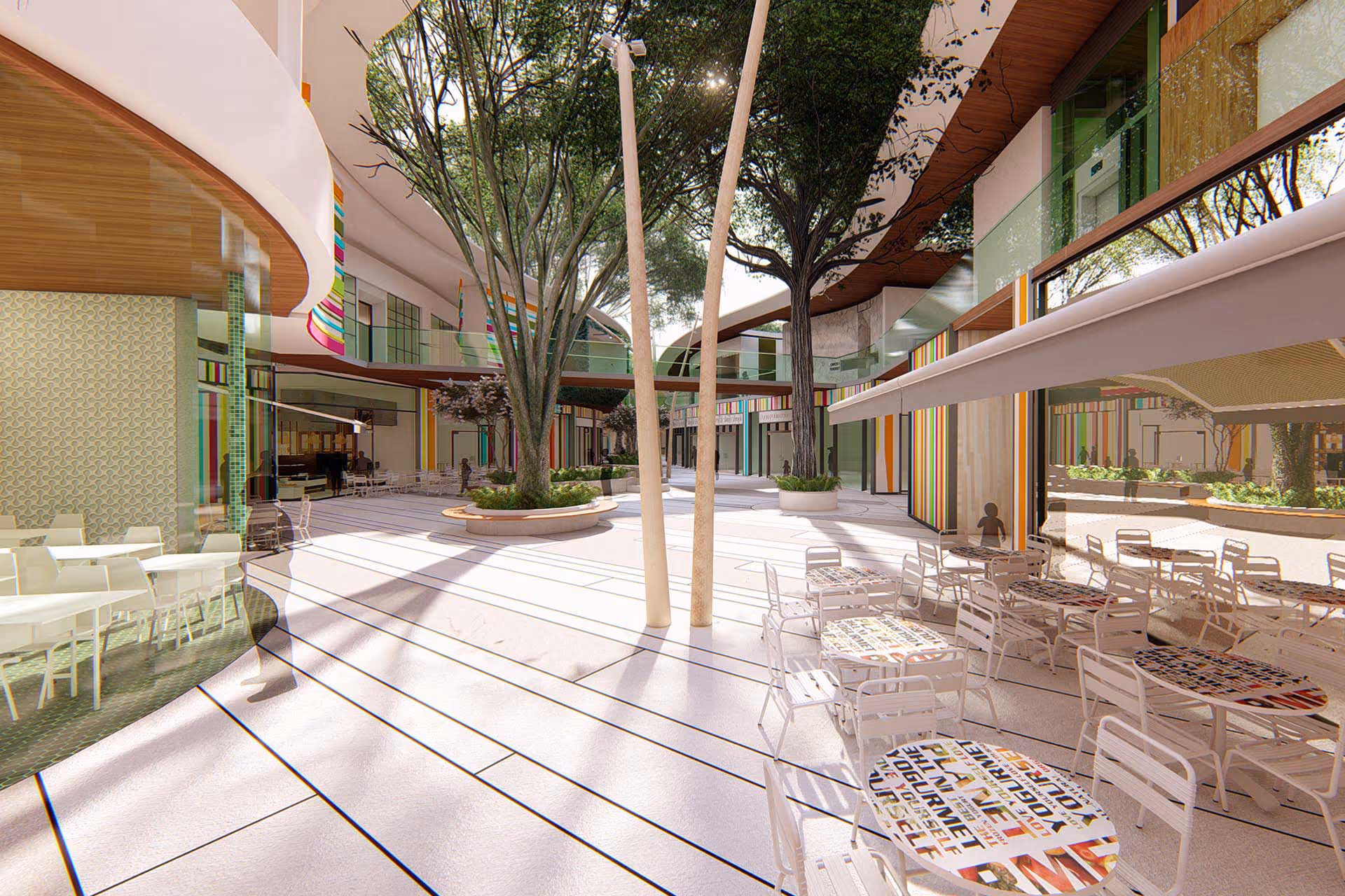 Courtyard Seating