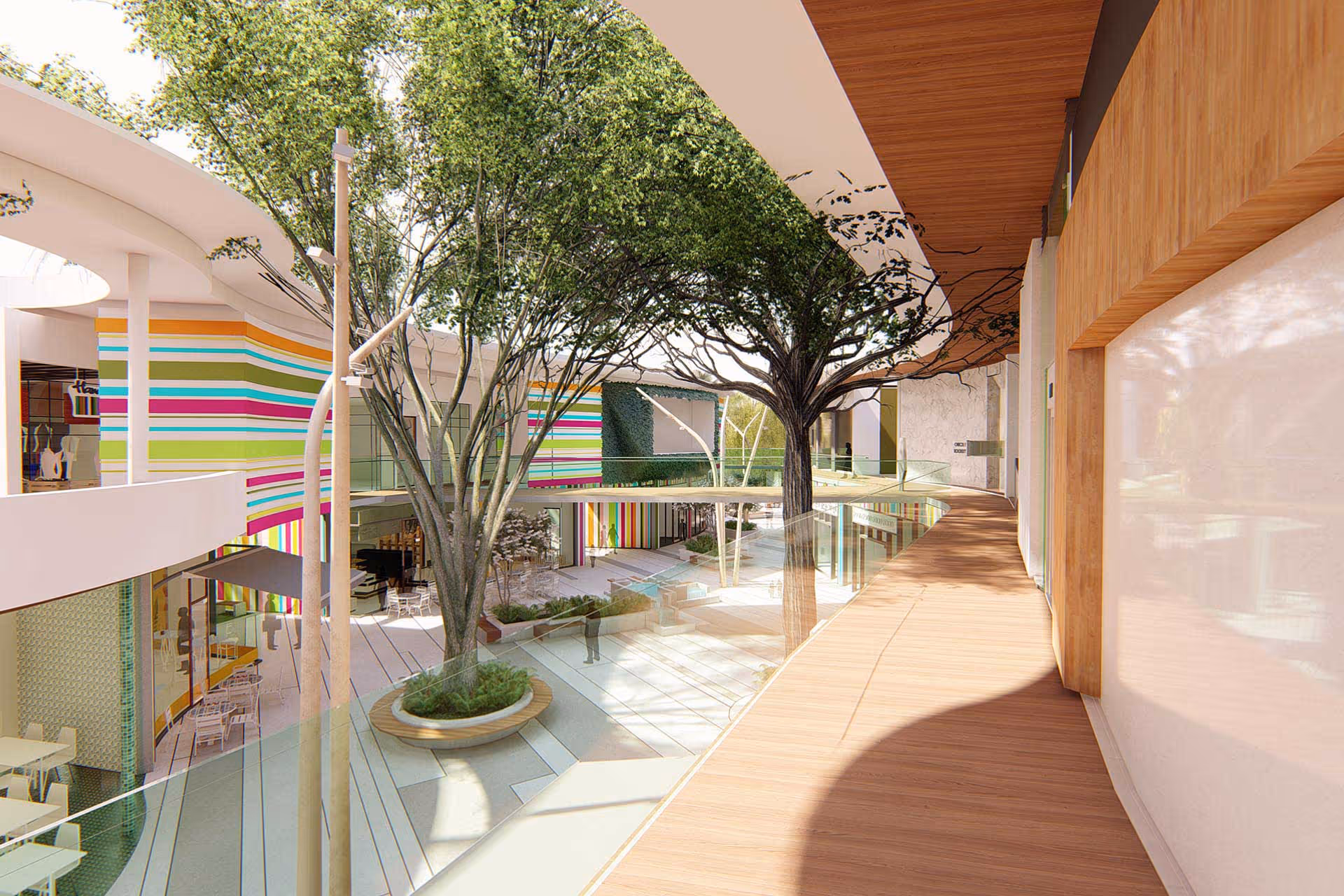 Walkway Courtyard