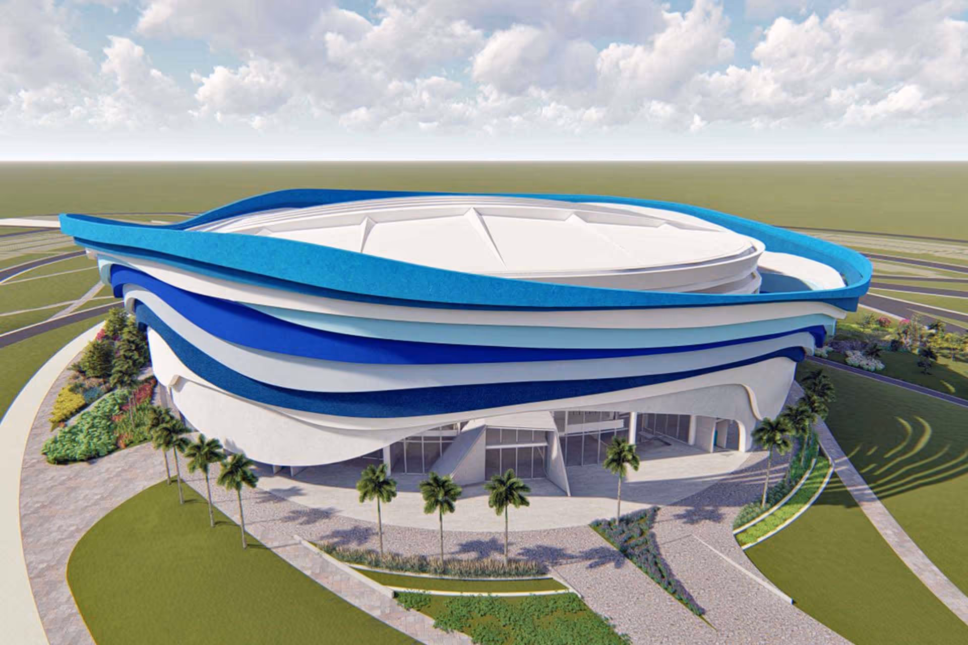 Indoor Arena Topview