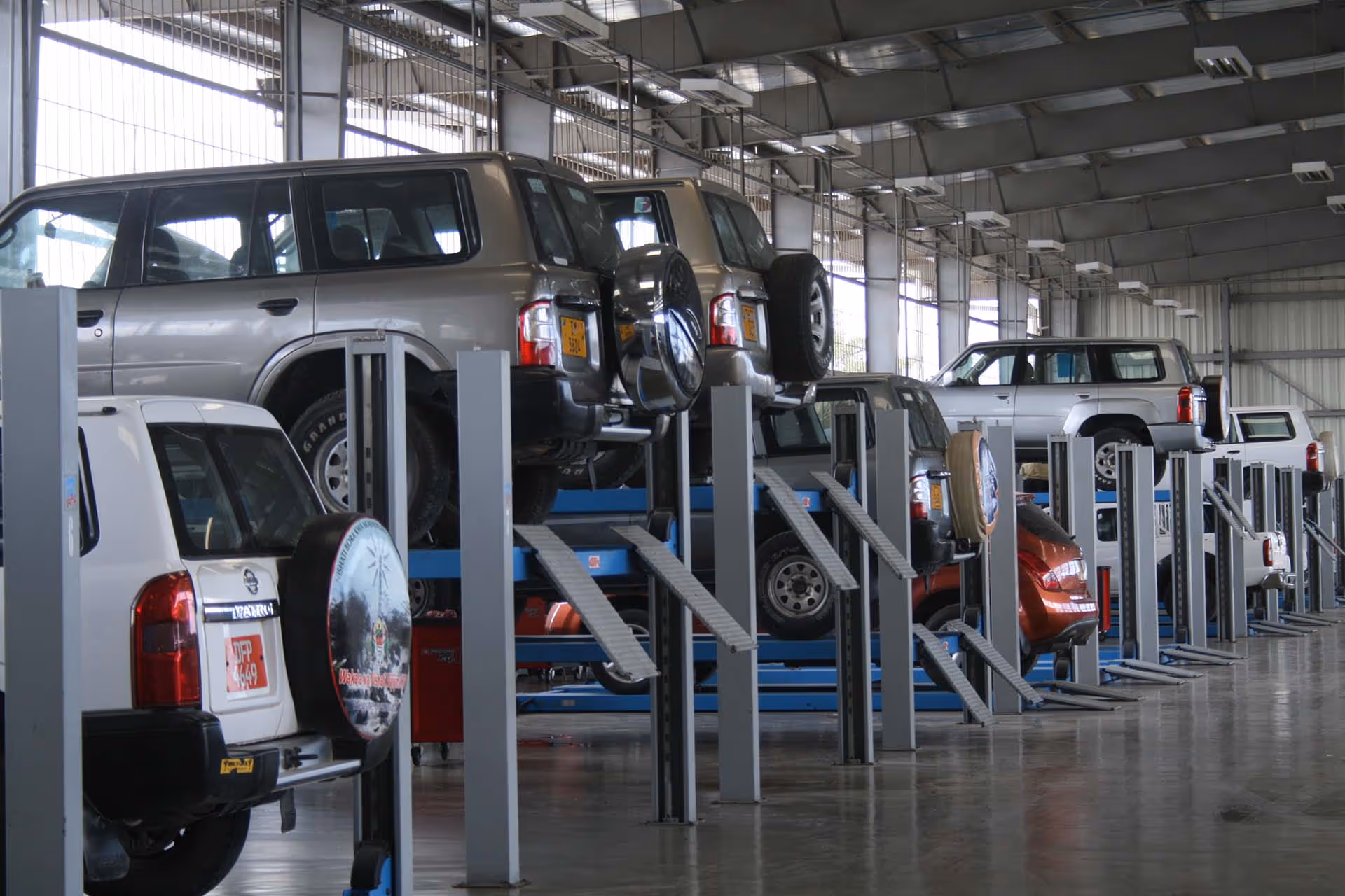 DT Dobie 2 Car stands