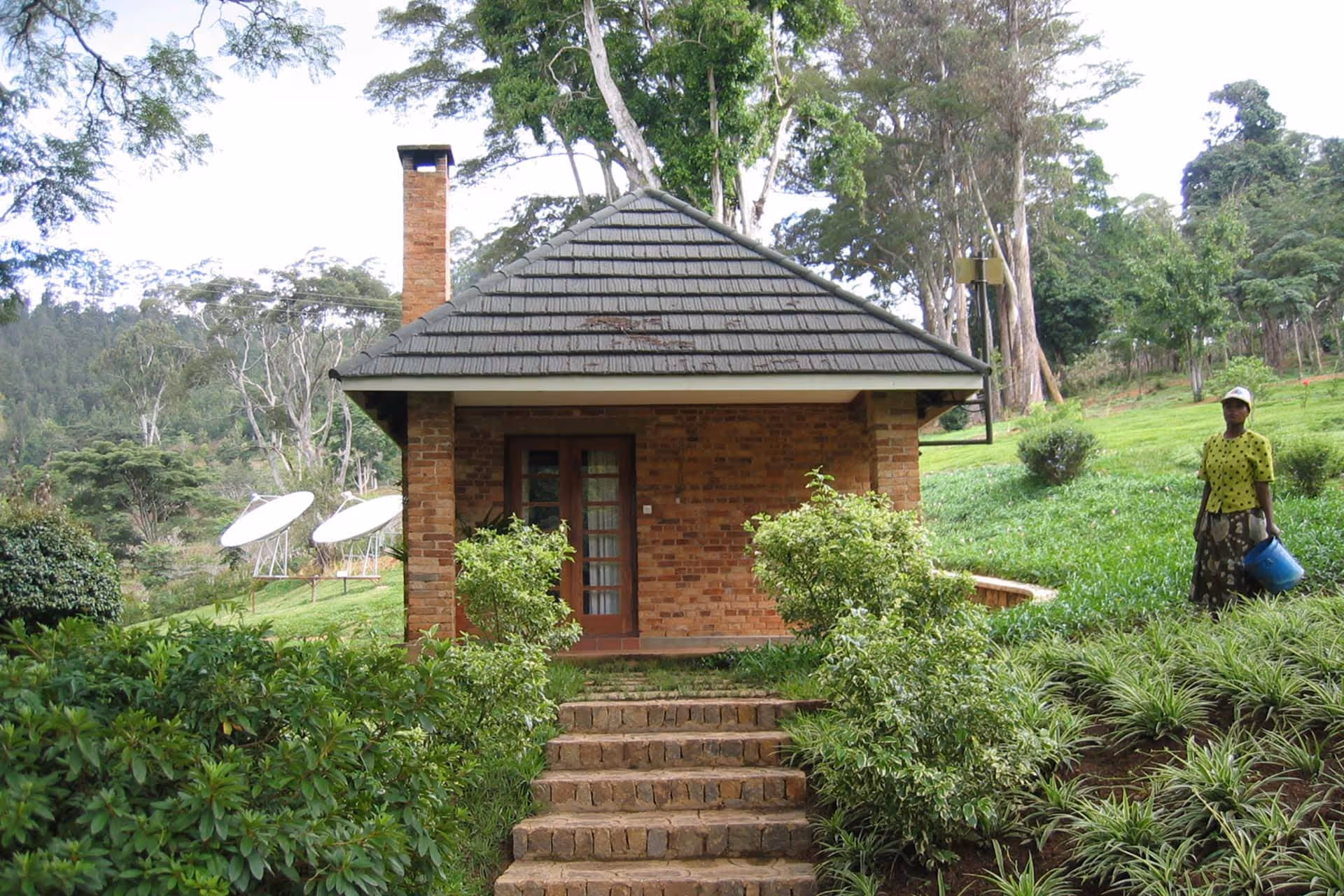Lushoto Stairs to guesthouse