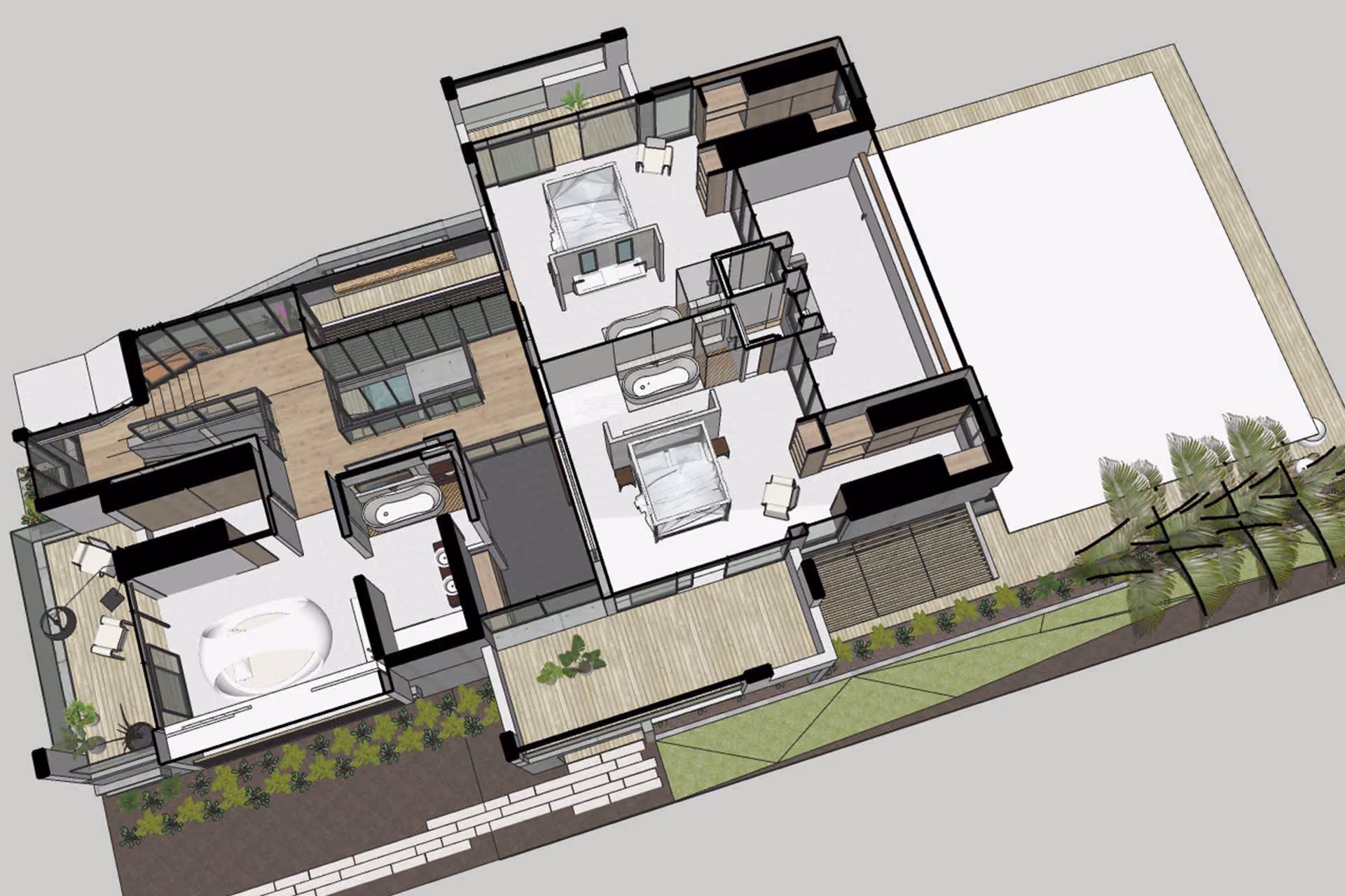 New Residence Top view