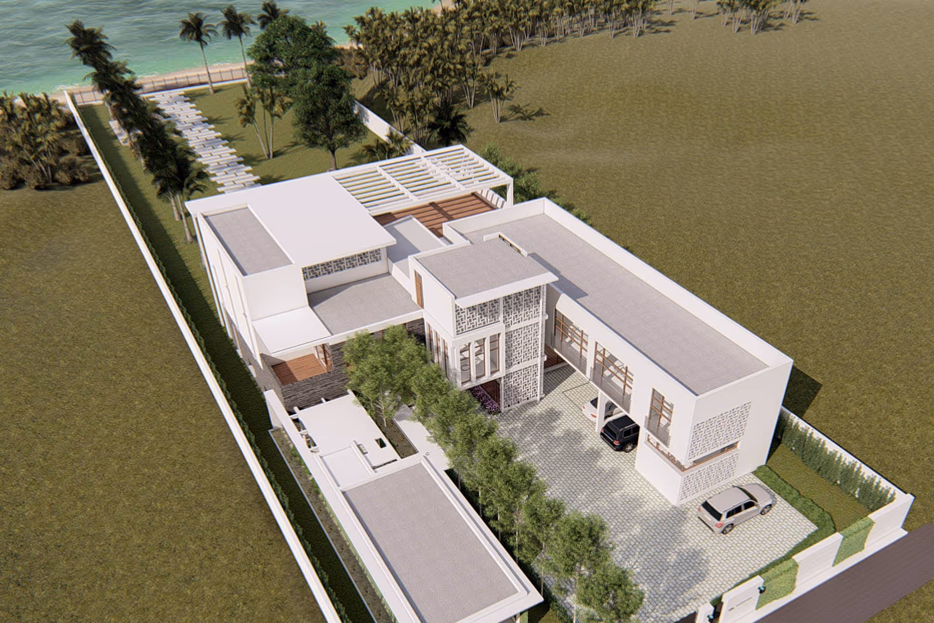 Proposed Residence A Isometric