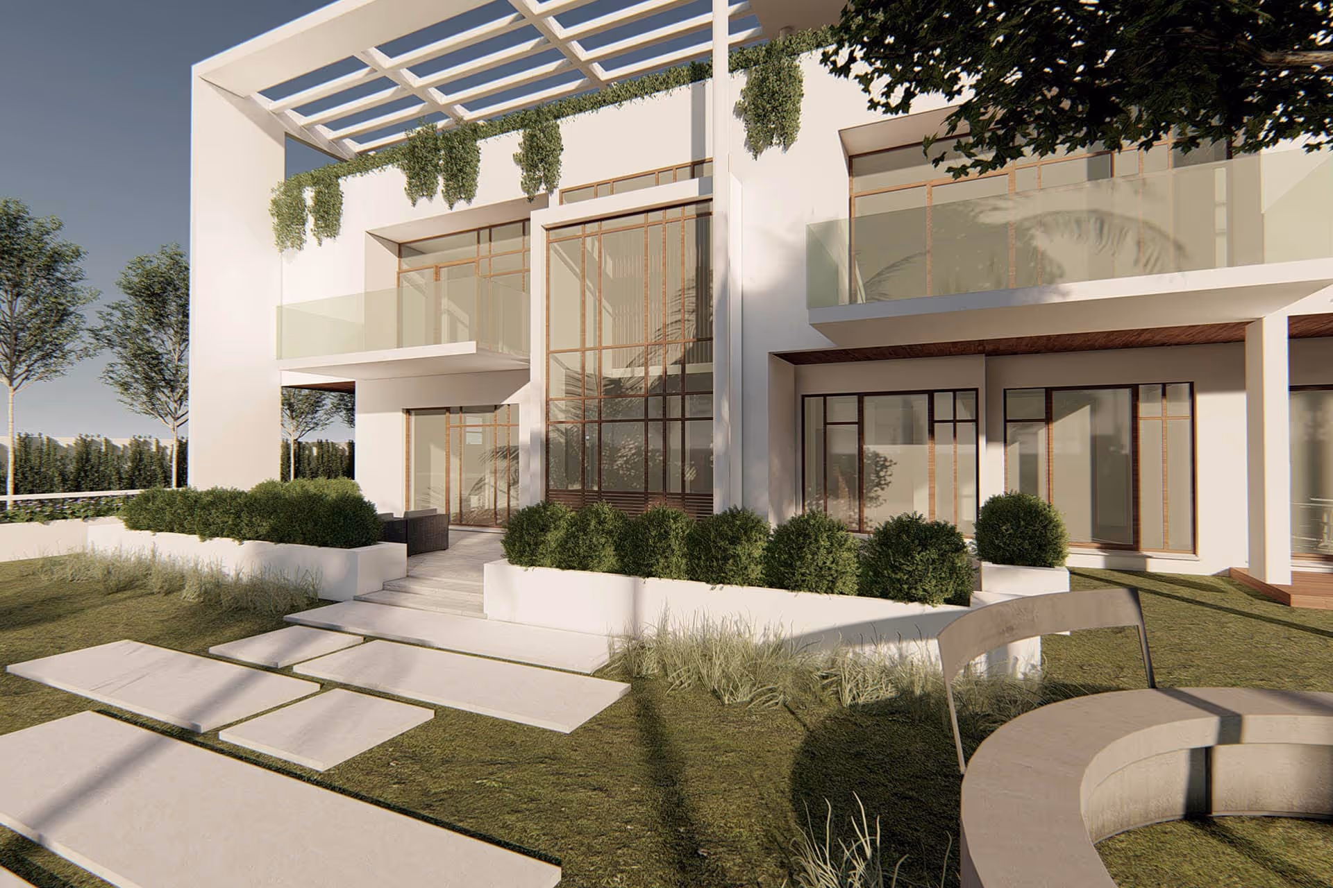 Proposed Residence A House Angle