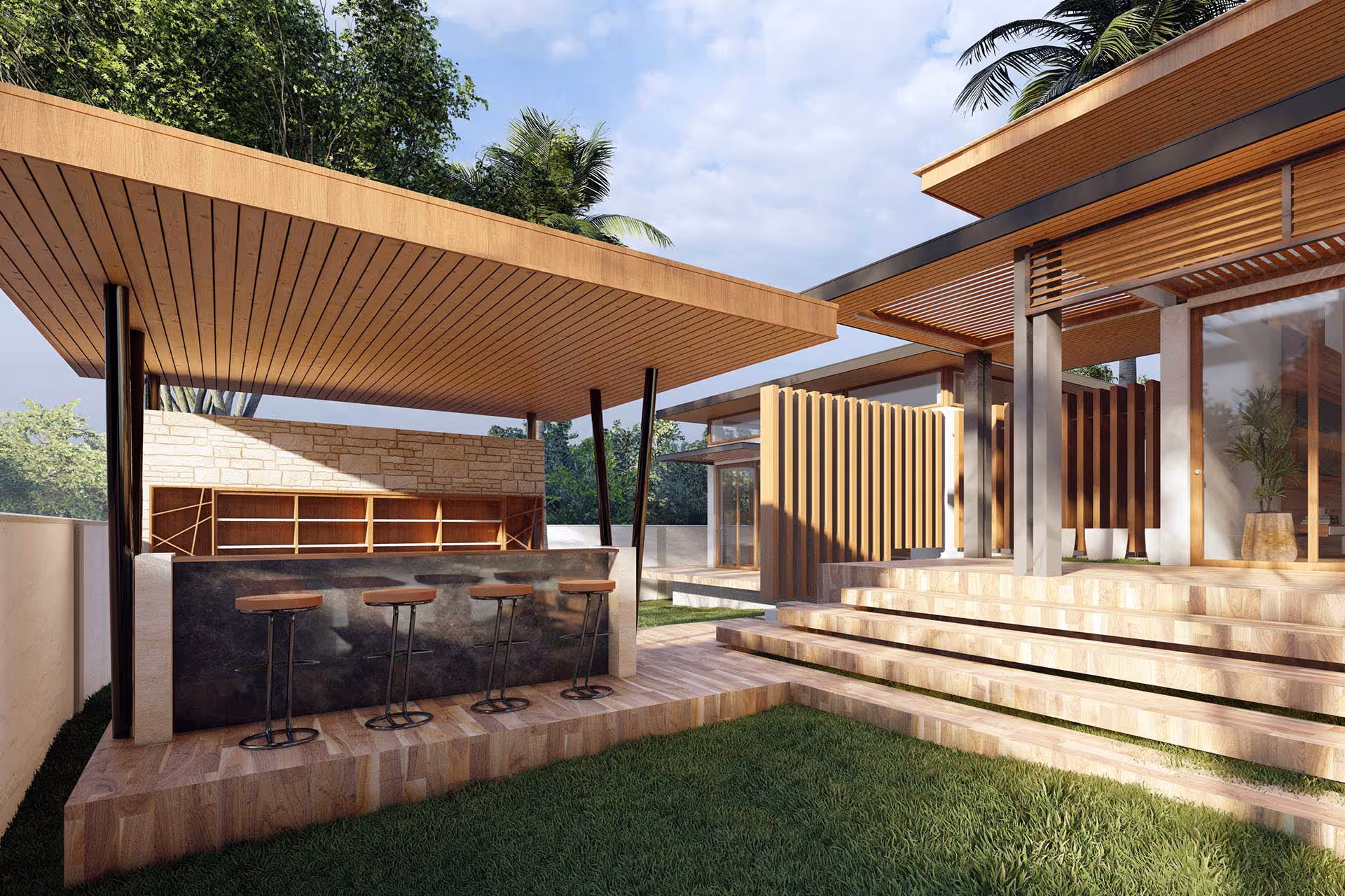 Proposed Residence B Outdoor Bar