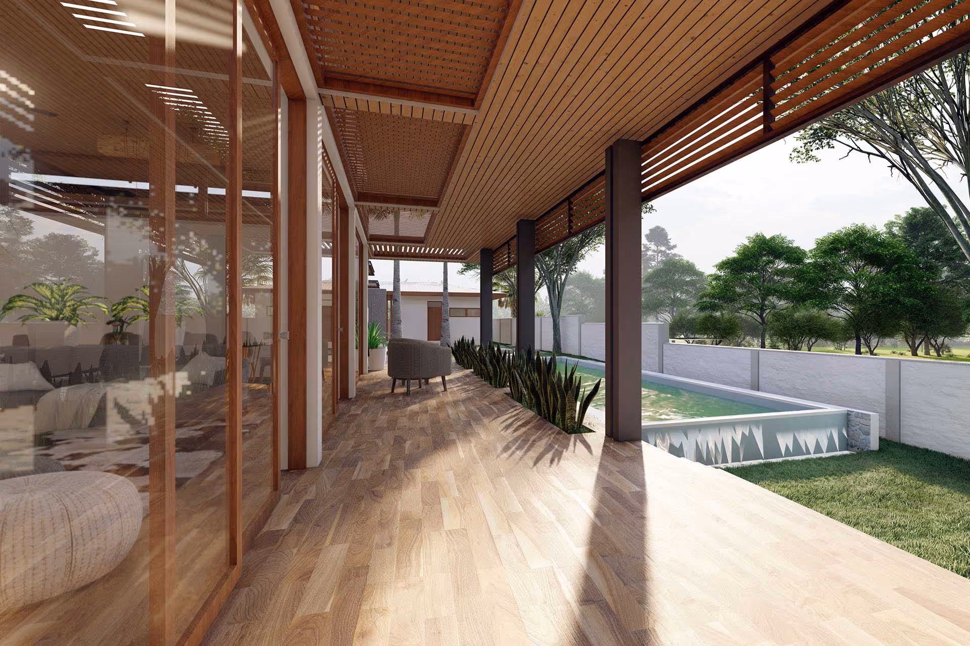 Proposed Residence B Verandah