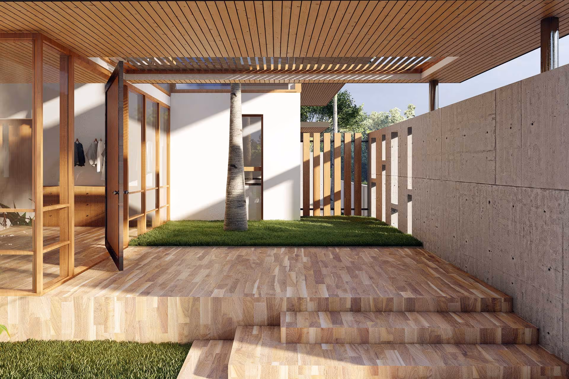 Proposed Residence B Outdoor Stairs