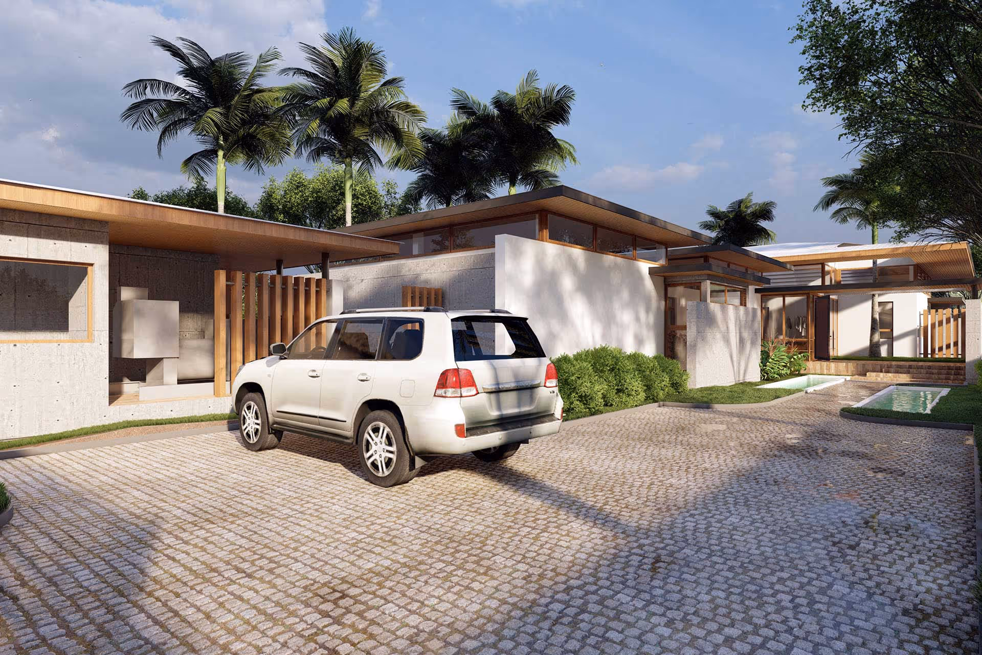 Proposed Residence B Parking Area