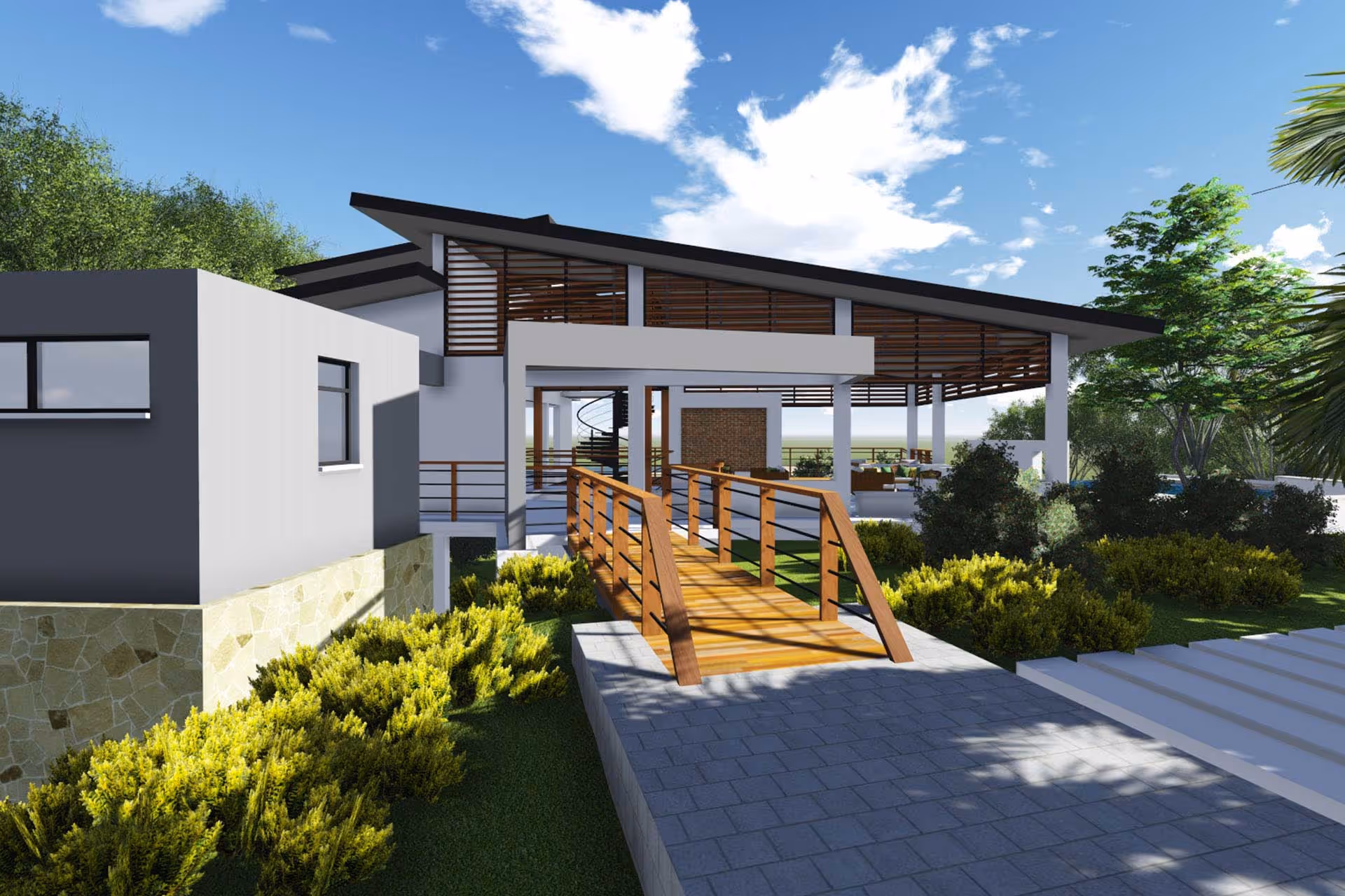 Beach house Complex Bridge
