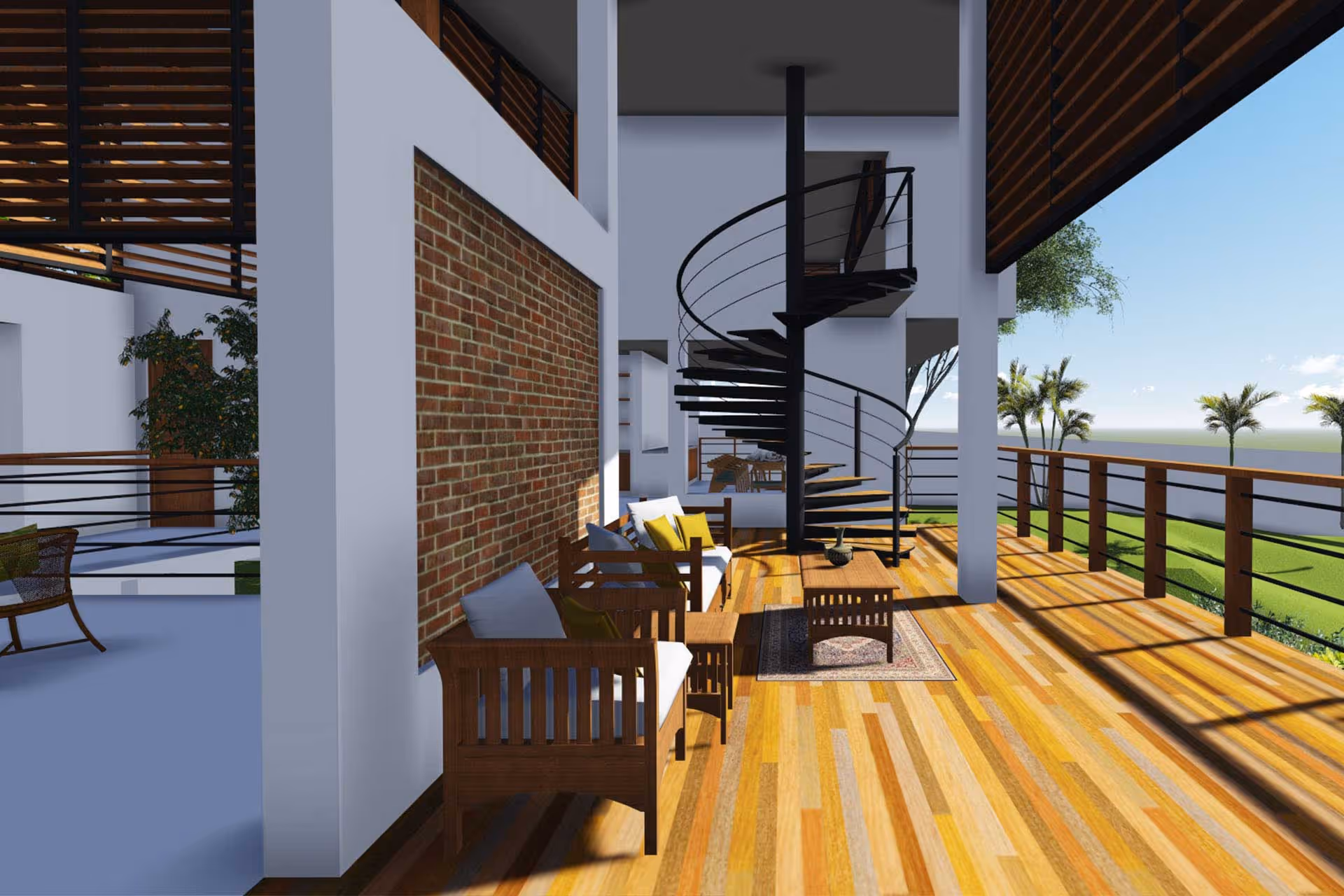 Beach house Complex Indoor Outdoor