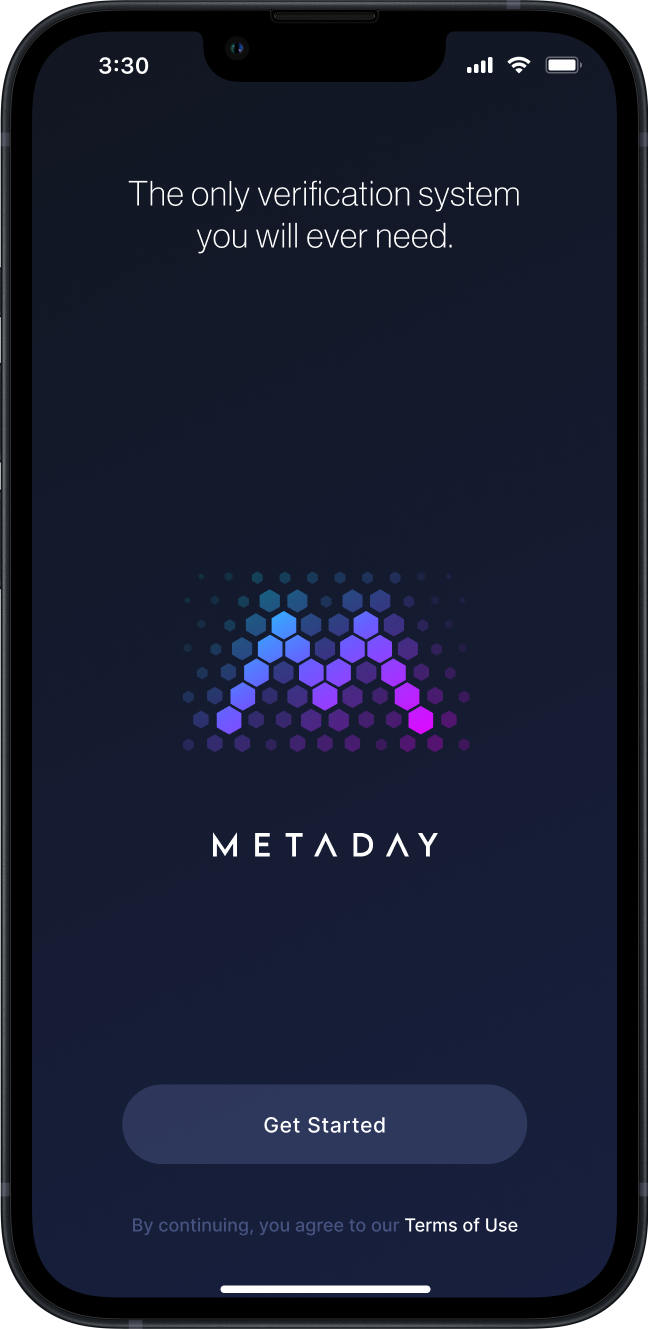MetaDay app on mobile.