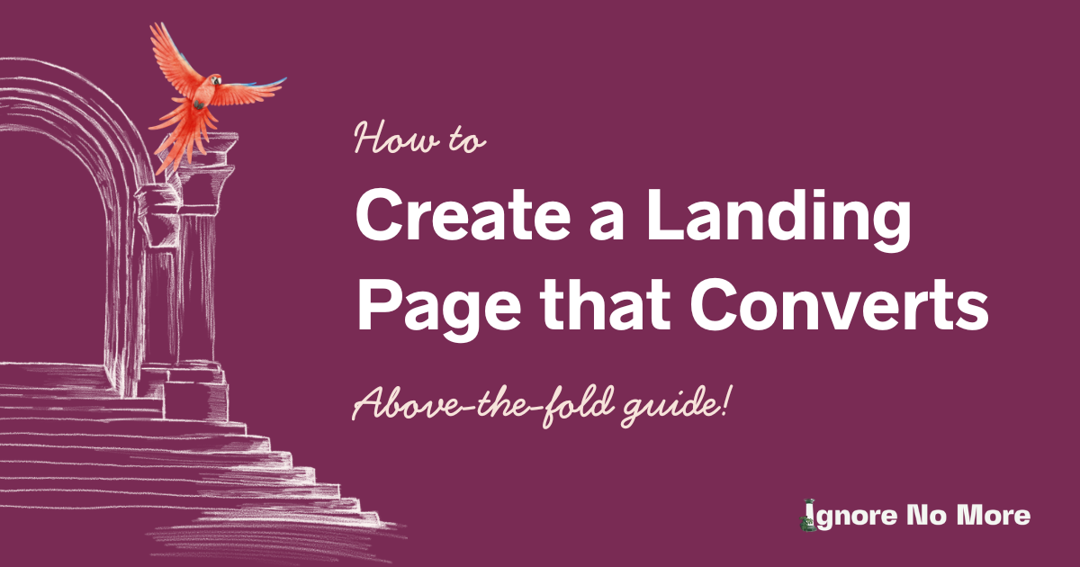 How to create a landing page that converts