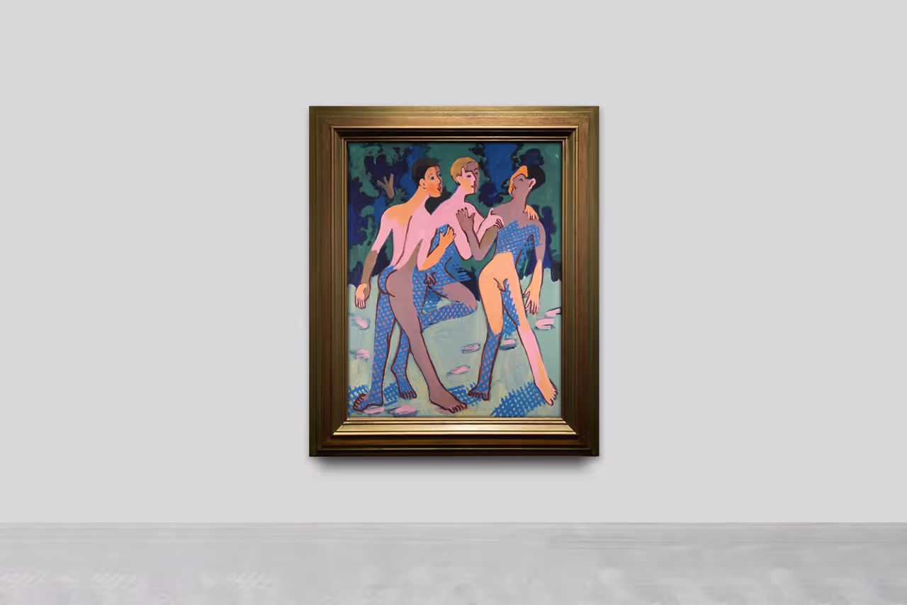 Ernst Ludwig Kirchner & Georg Baselitz
