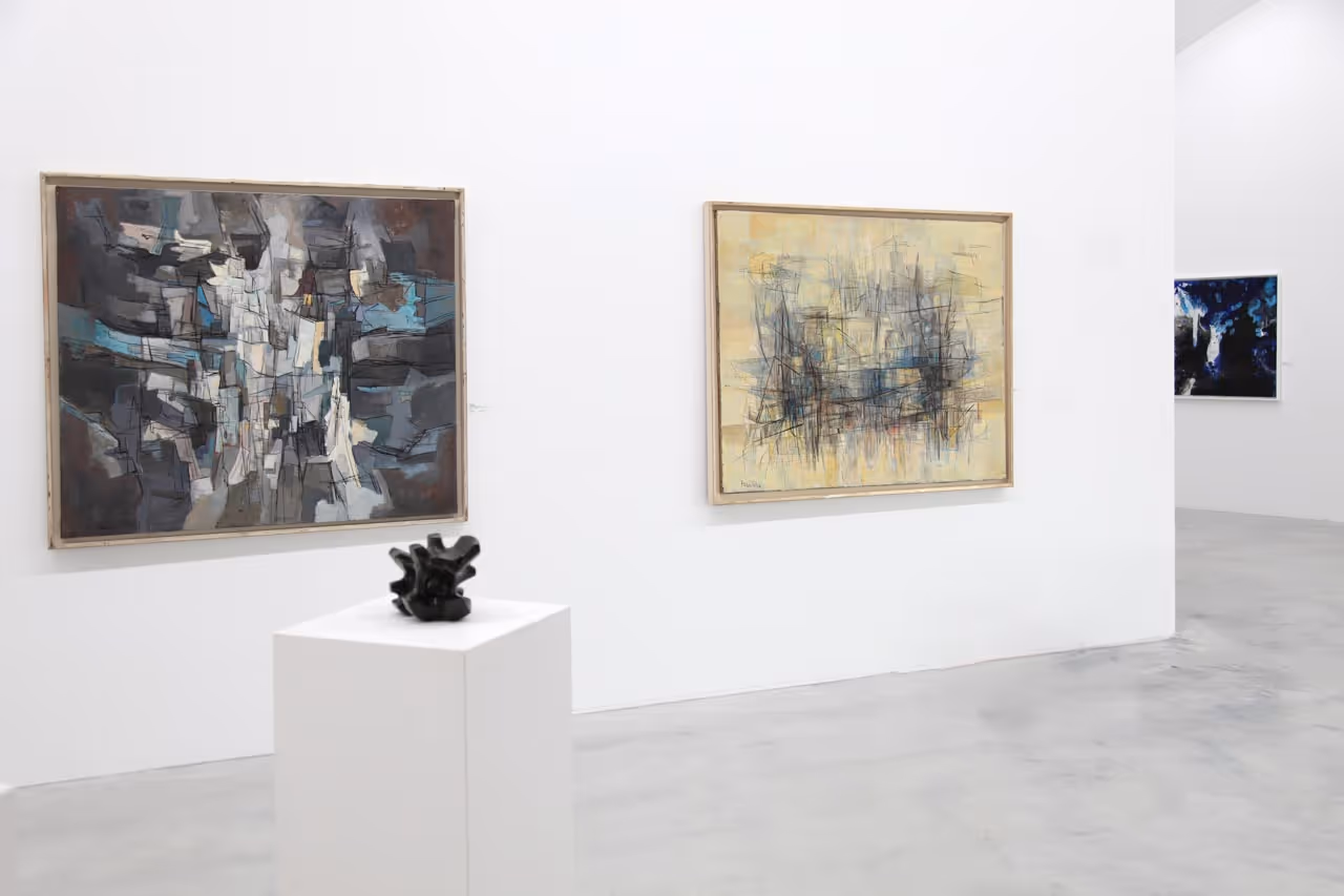 Abstraction in Bott, Eble, Gumpert, Hartung, Nay, Schultze, Thieler, Trier, Winter