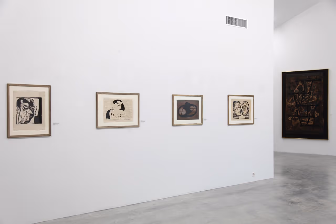 Kirchner's synthesis of the Modern art around 1930 and Fritz Winter