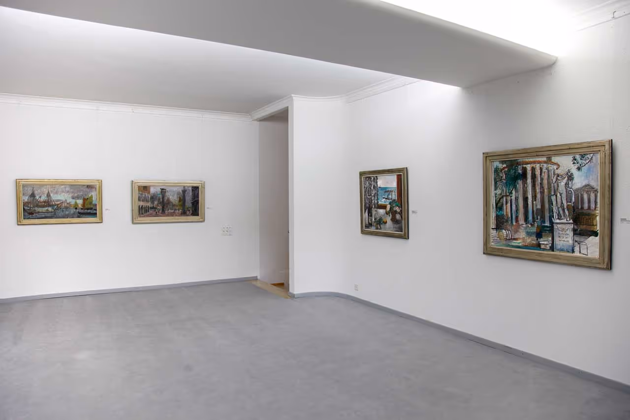 Bargheer, Pfeiffer Watenphul and Purrmann in Italian Exile