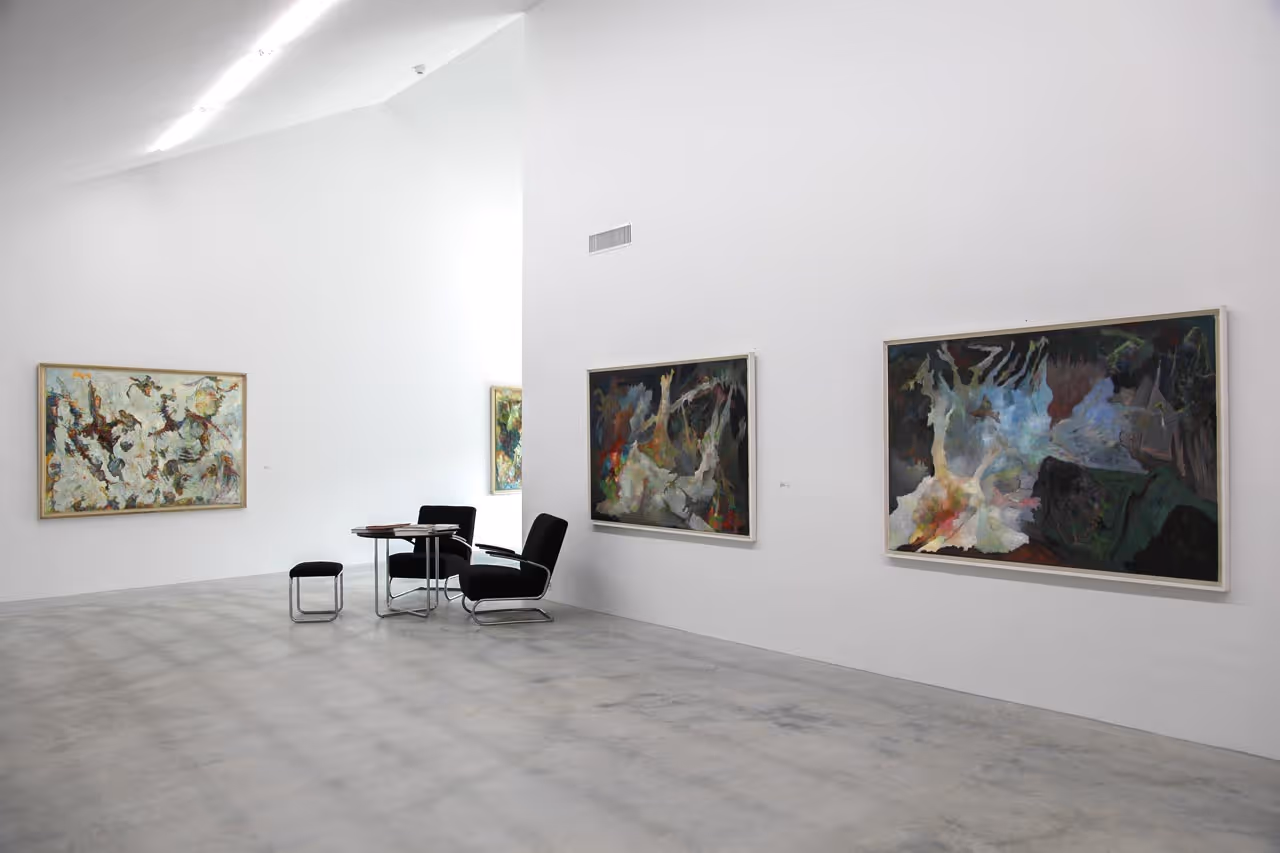 Bernard Schultze - color jungle in large format