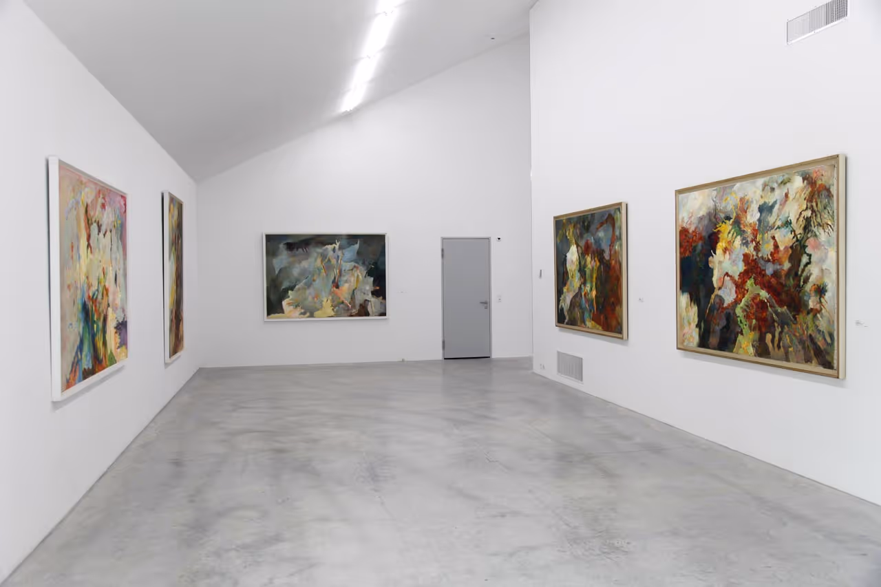 Bernard Schultze - color jungle in large format