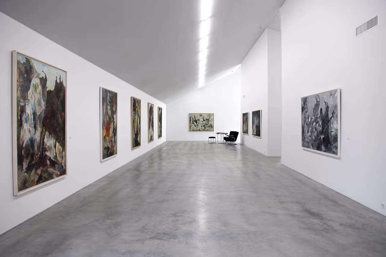 Bernard Schultze - color jungle in large format