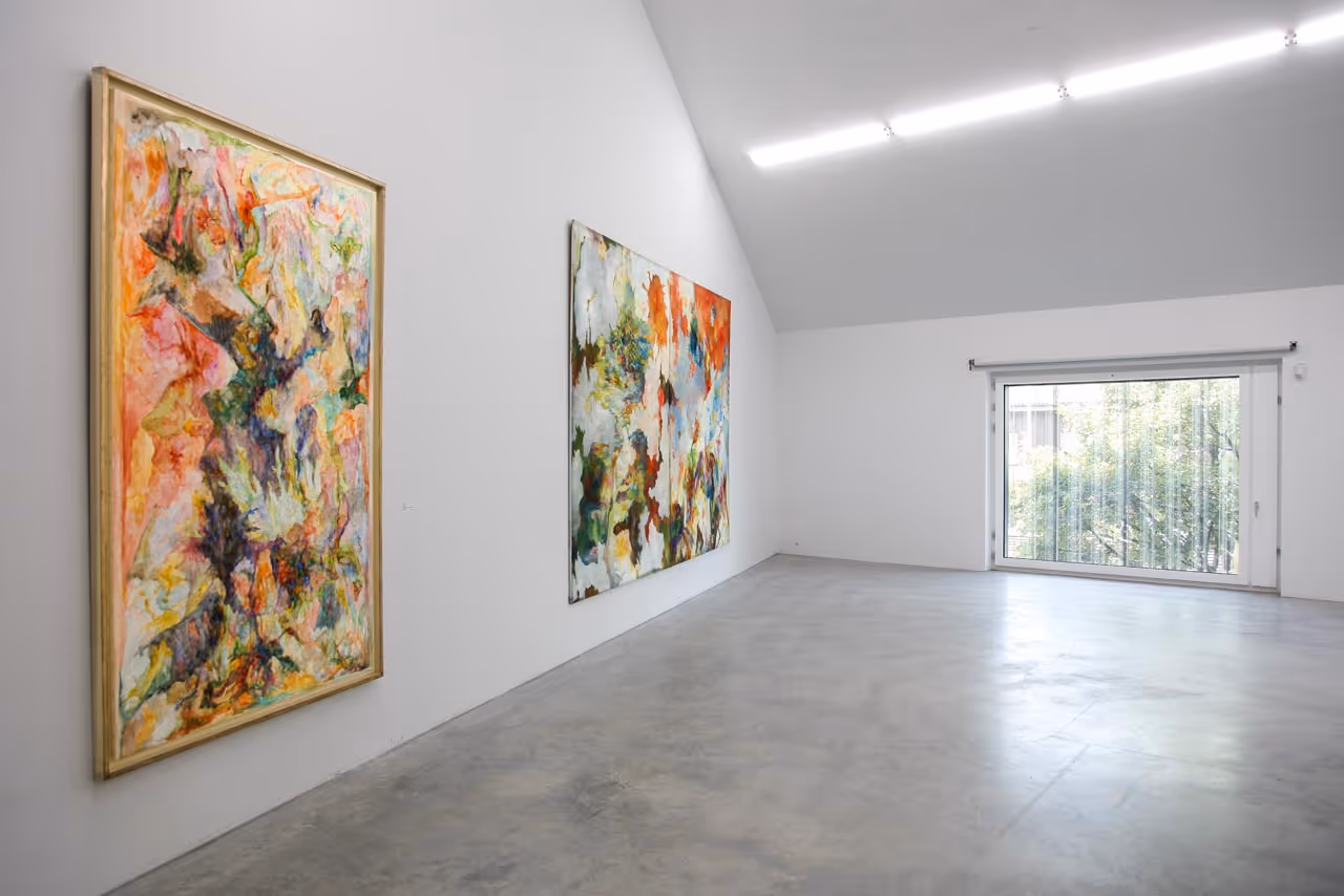 Bernard Schultze - color jungle in large format