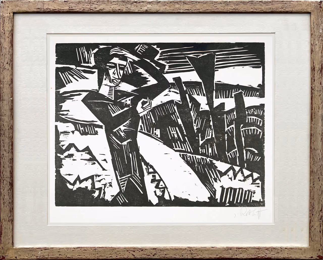 Karl Schmidt-Rottluff Woman in the Dunes