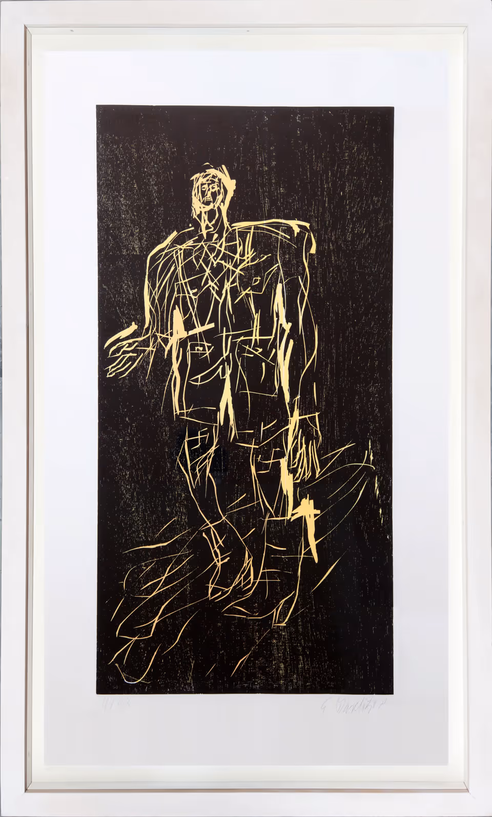 Georg Baselitz Poet in Boots (Remix)