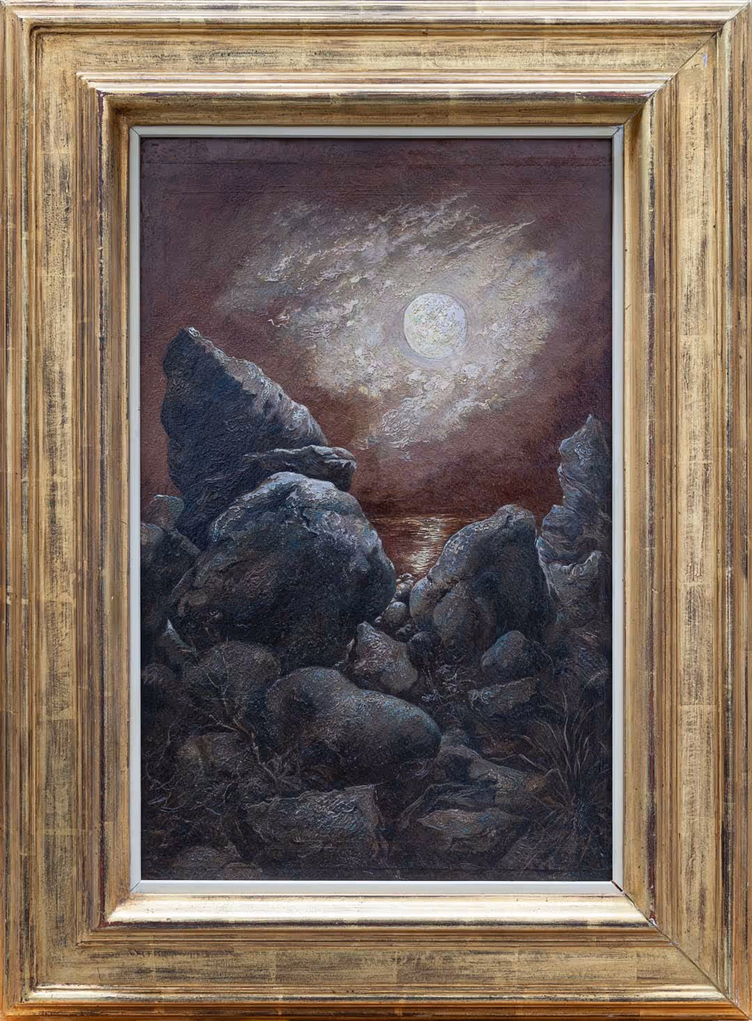 George Grosz Rocks at Bornholm Danmark